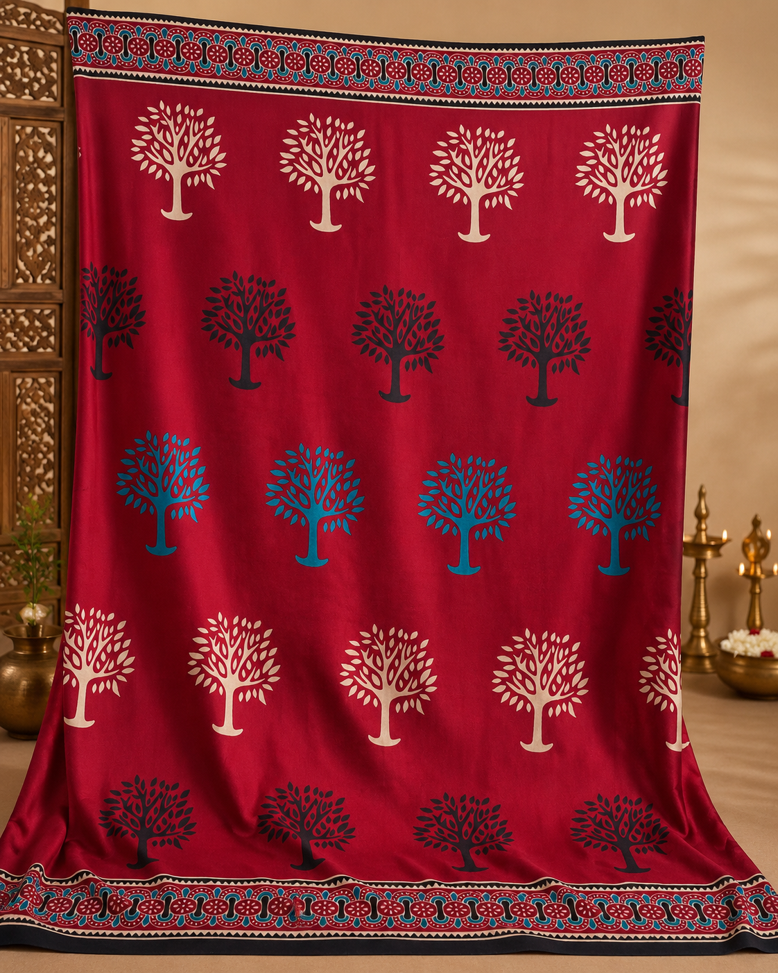 Ajrakh Modal Silk